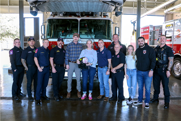 Michelle Mullins with Fire Department